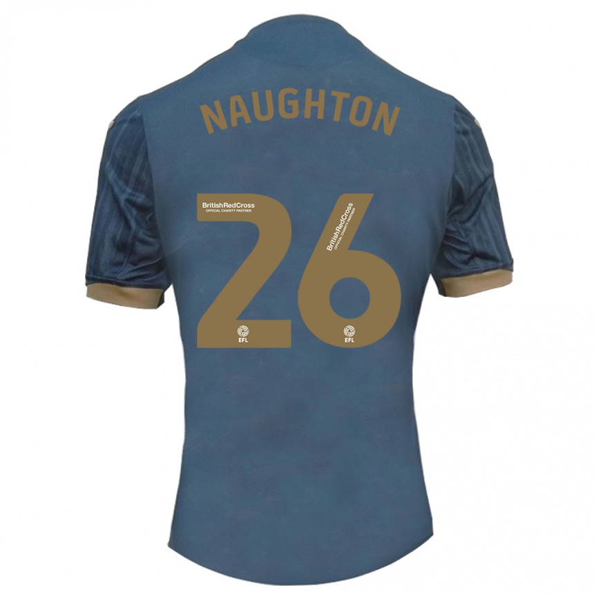 Women Football Kyle Naughton #26 Dark Teal Away Jersey 2023/24 T-Shirt