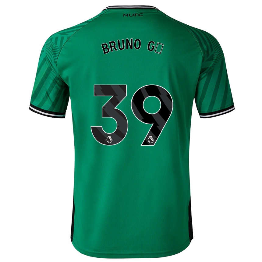 Women Football Bruno Guimarães #39 Green Away Jersey 2023/24 T-Shirt