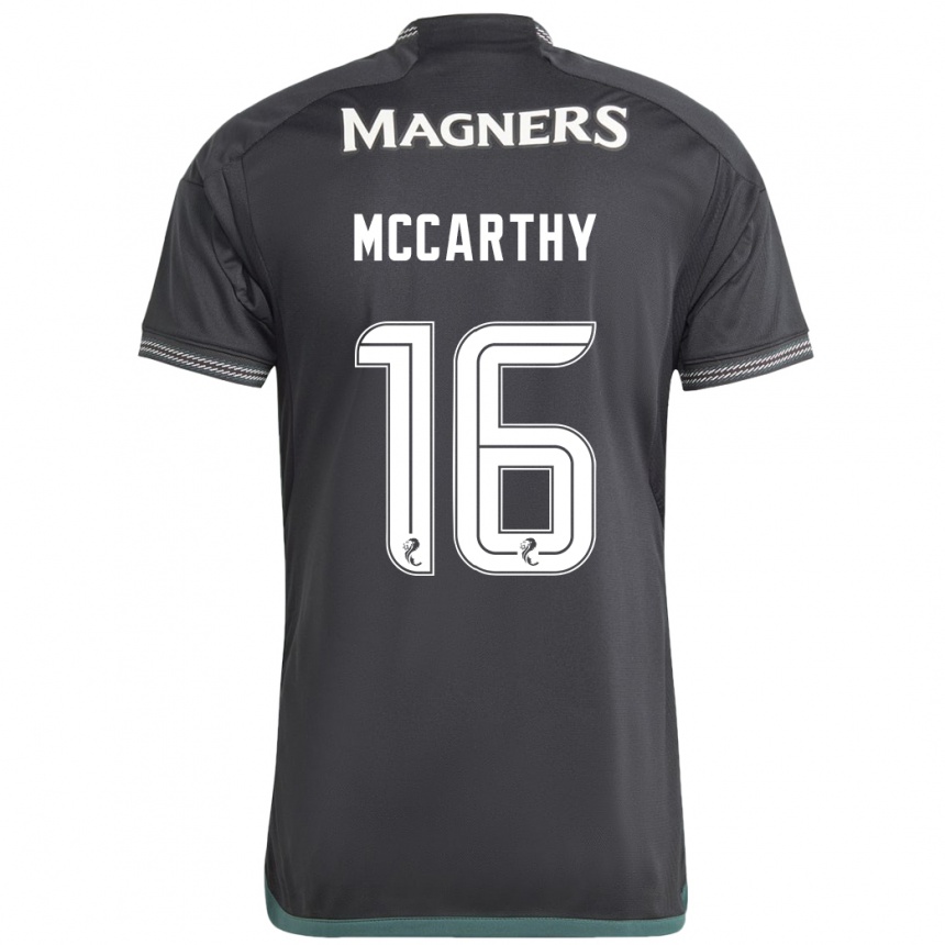 Women Football James Mccarthy #16 Black Away Jersey 2023/24 T-Shirt