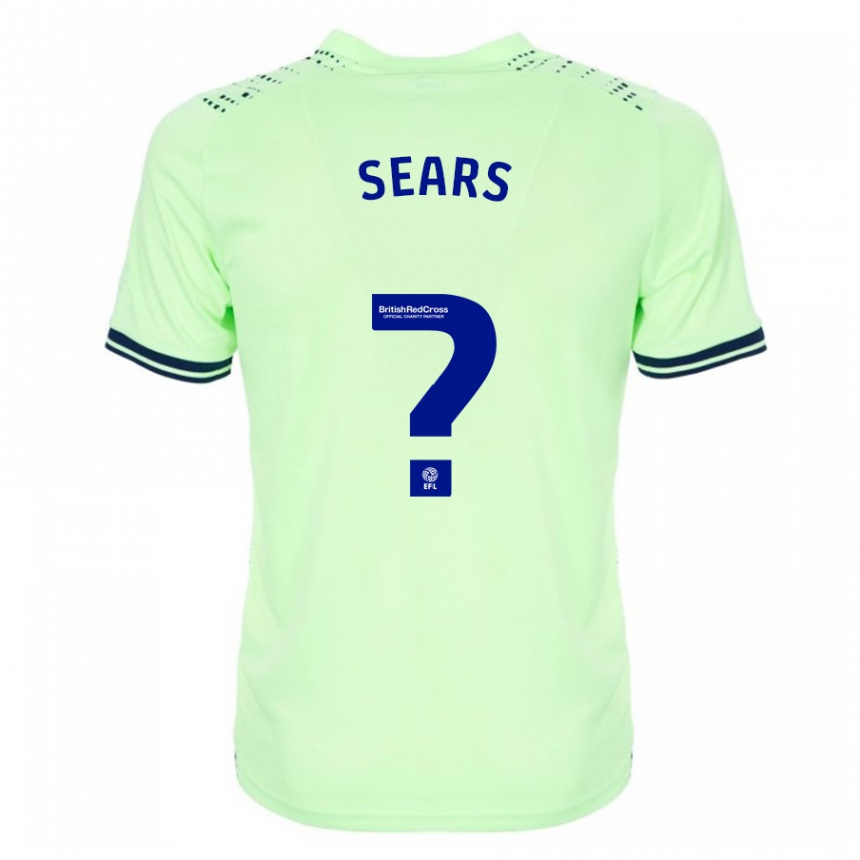 Women Football Cory Sears #0 Navy Away Jersey 2023/24 T-Shirt