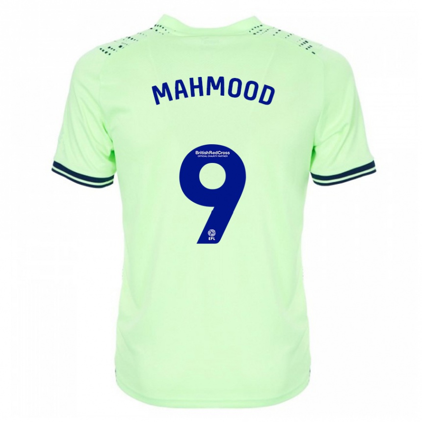 Women Football Mariam Mahmood #9 Navy Away Jersey 2023/24 T-Shirt