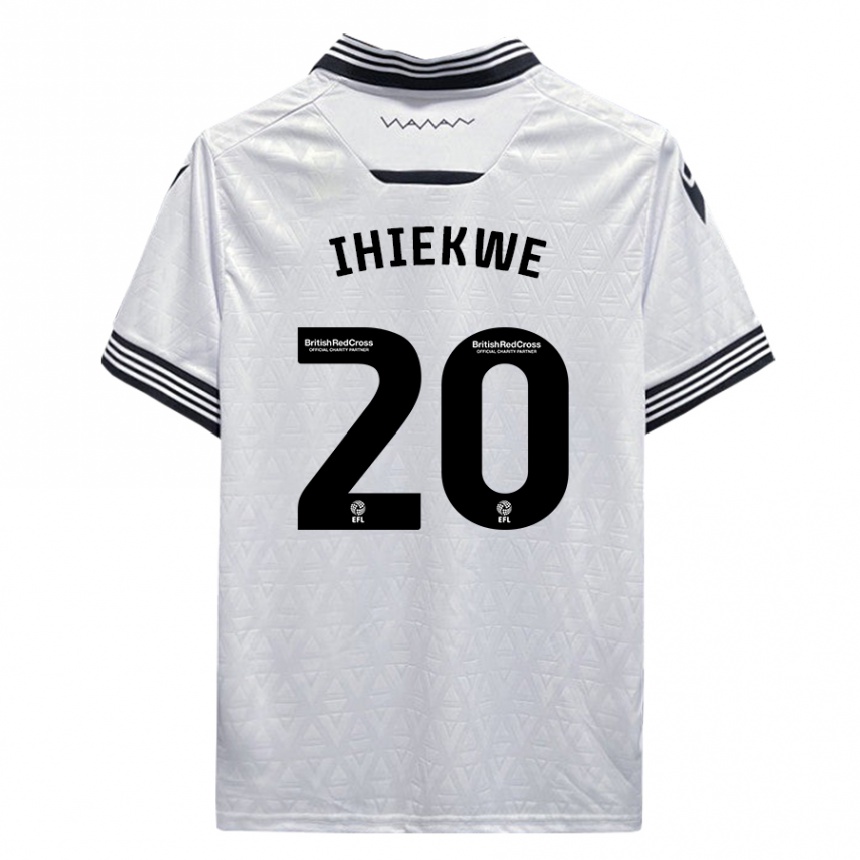 Women Football Michael Ihiekwe #20 White Away Jersey 2023/24 T-Shirt