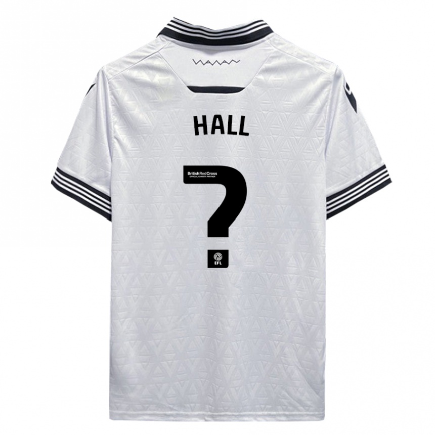 Women Football Jack Hall #0 White Away Jersey 2023/24 T-Shirt