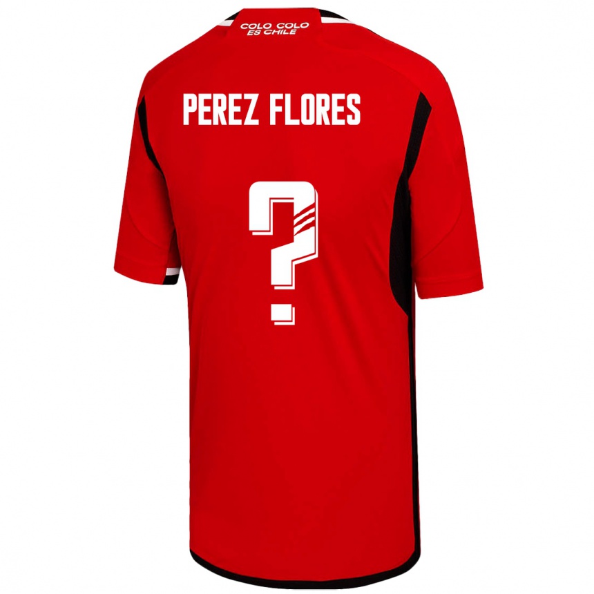 Women Football Benjamín Pérez Flores #0 Red Away Jersey 2023/24 T-Shirt