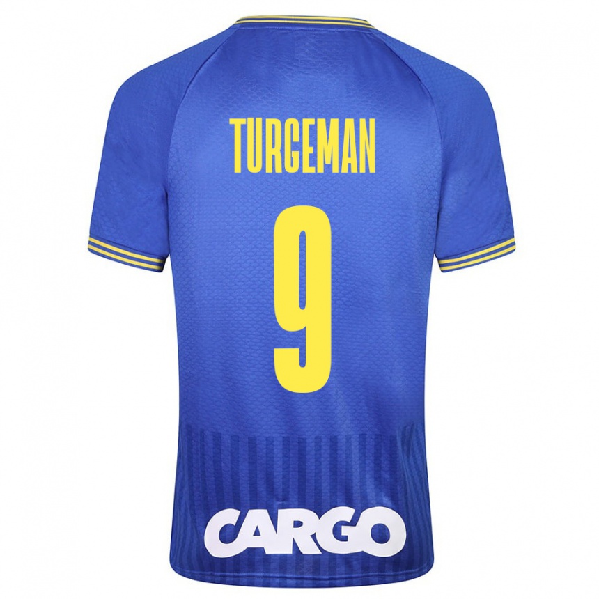 Women Football Dor Turgeman #9 Blue Away Jersey 2023/24 T-Shirt