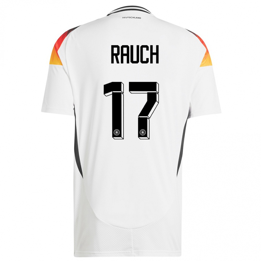 Kids Football Germany Felicitas Rauch #17 White Home Jersey 24-26 T-Shirt