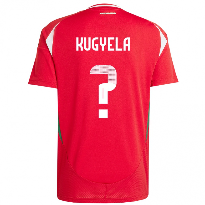 Kids Football Hungary Zalán Kugyela #0 Red Home Jersey 24-26 T-Shirt