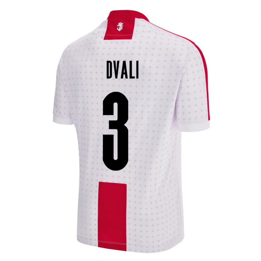 Kids Football Georgia Lasha Dvali #3 White Home Jersey 24-26 T-Shirt