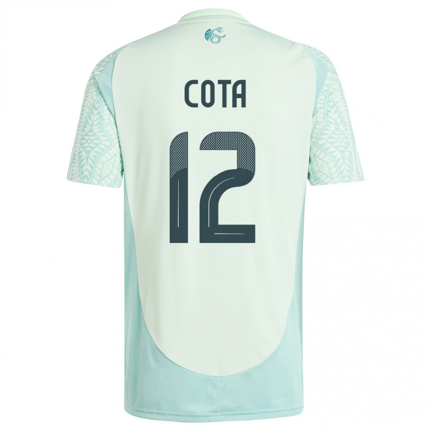 Kids Football Mexico Rodolfo Cota #12 Linen Green Away Jersey 24-26 T-Shirt