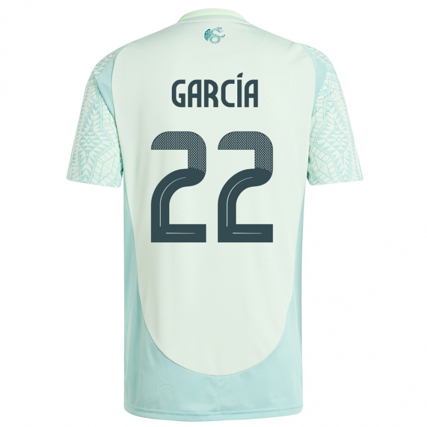 Kids Football Mexico Diana Garcia #22 Linen Green Away Jersey 24-26 T-Shirt