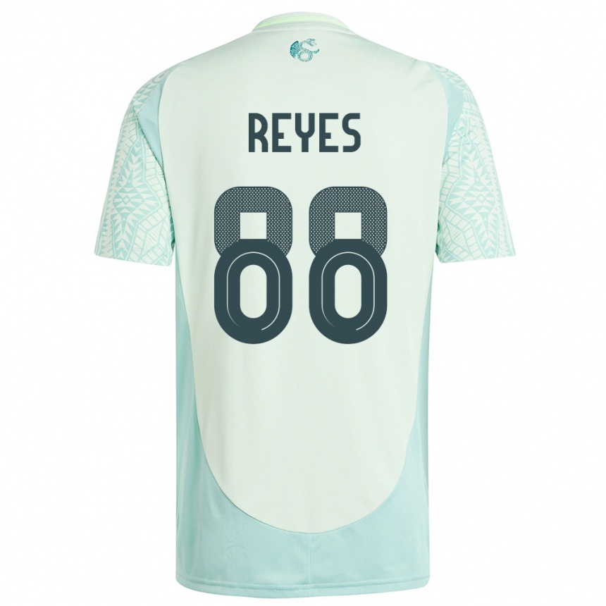 Kids Football Mexico Maricarmen Reyes #88 Linen Green Away Jersey 24-26 T-Shirt