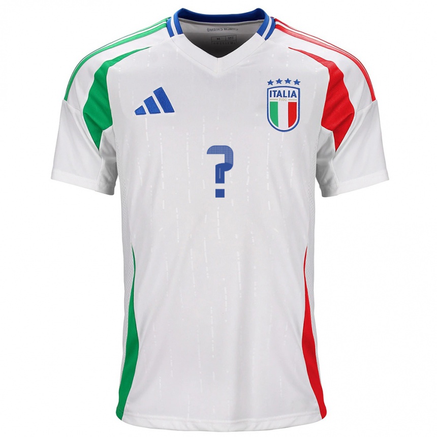 Kids Football Italy Federico Zuccon #0 White Away Jersey 24-26 T-Shirt