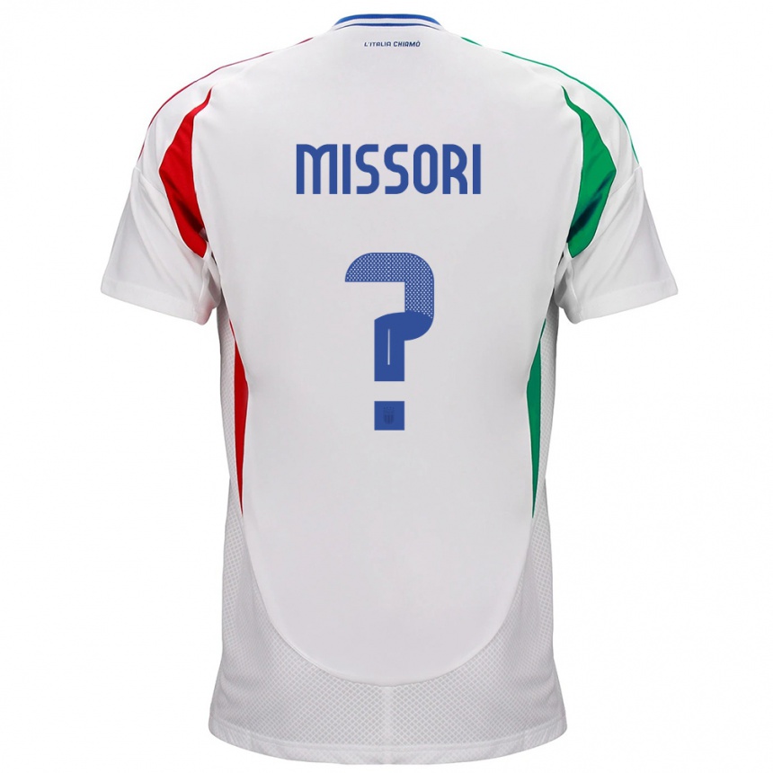 Kids Football Italy Filippo Missori #0 White Away Jersey 24-26 T-Shirt