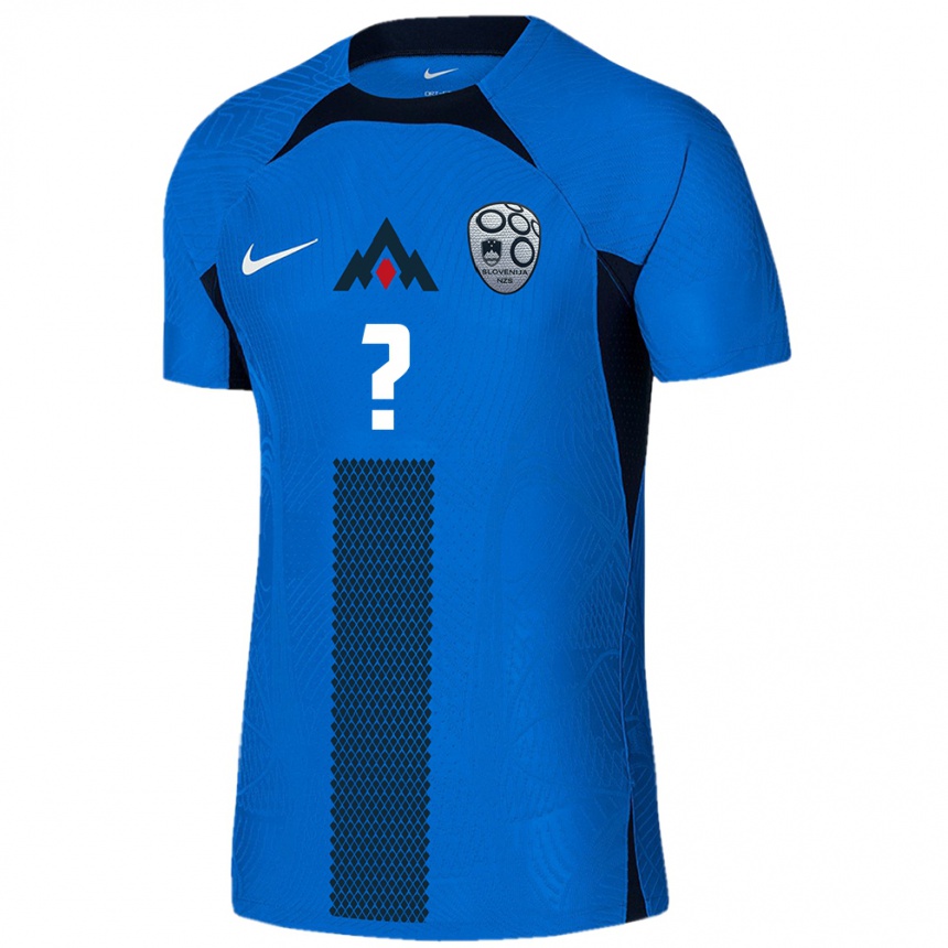 Kids Football Slovenia Andraz Miklic #0 Blue Away Jersey 24-26 T-Shirt