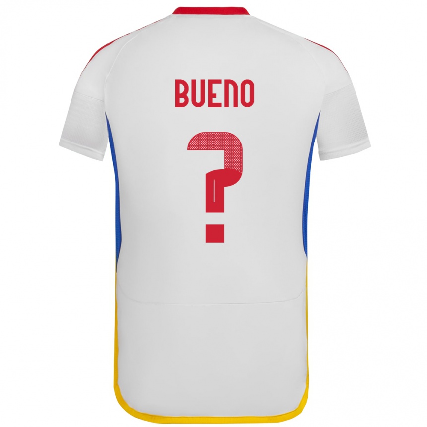 Kids Football Venezuela Jesús Bueno #0 White Away Jersey 24-26 T-Shirt