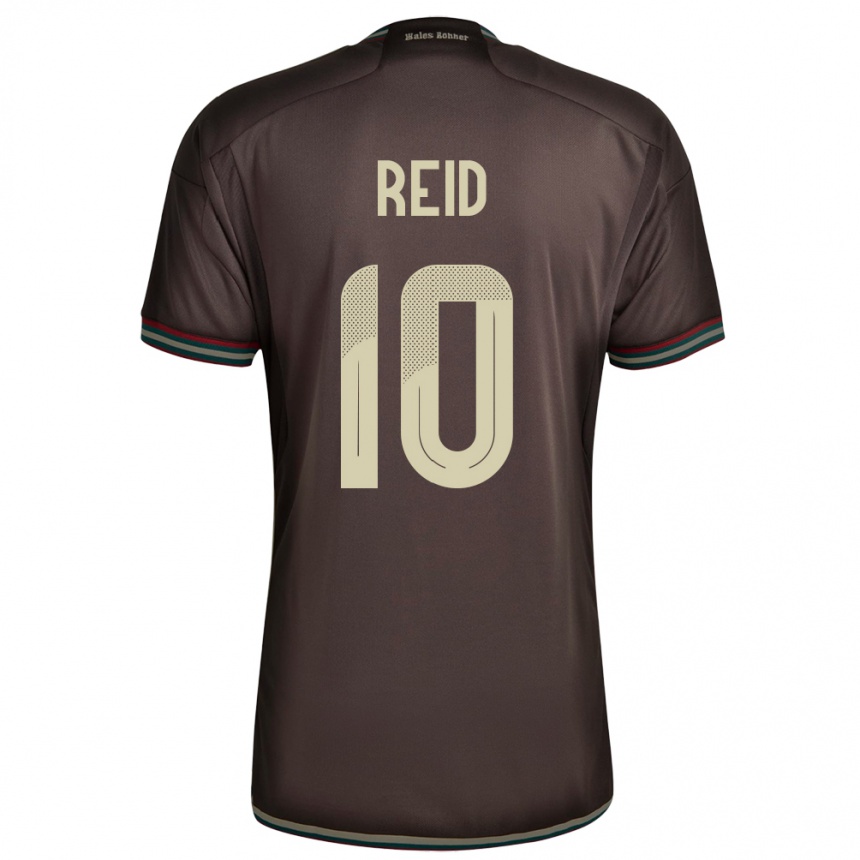 Kids Football Jamaica Bobby De Cordova-Reid #10 Night Brown Away Jersey 24-26 T-Shirt