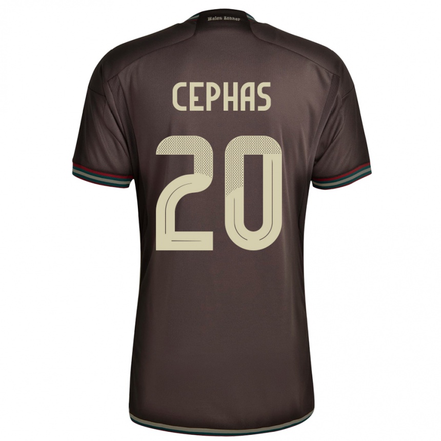 Kids Football Jamaica Renaldo Cephas #20 Night Brown Away Jersey 24-26 T-Shirt