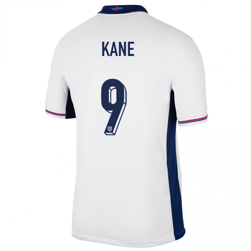 Men Football England Harry Kane #9 White Home Jersey 24-26 T-Shirt