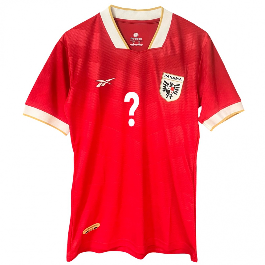Women Football Panama Dilan Herbert #0 Red Home Jersey 24-26 T-Shirt