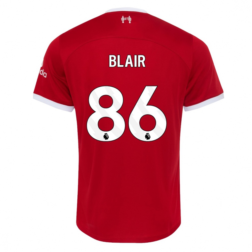 Kids  Harvey Blair #86 Red Home Jersey 2023/24 T-Shirt