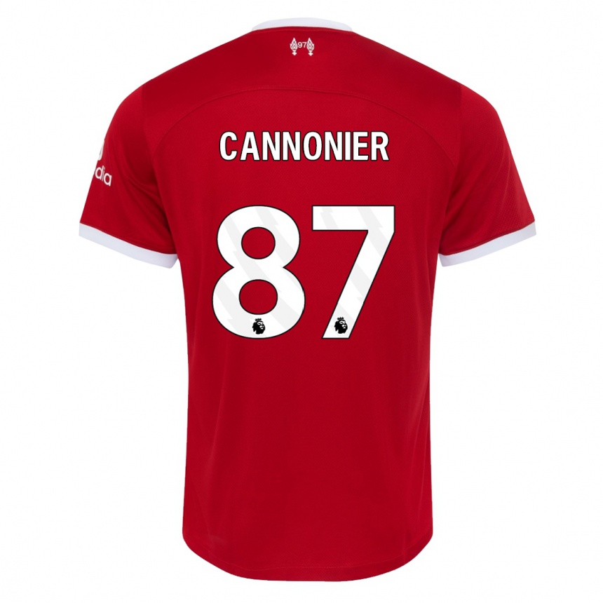 Kids  Oakley Cannonier #87 Red Home Jersey 2023/24 T-Shirt