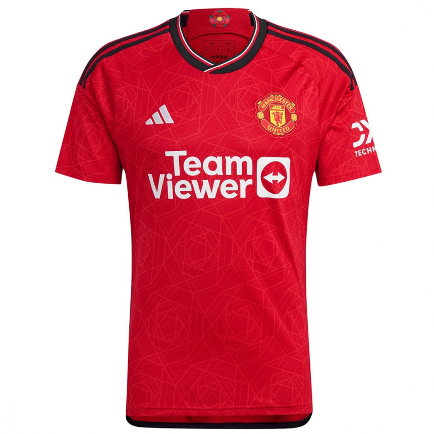 Kids  Scott Mctominay #39 Red Home Jersey 2023/24 T-Shirt