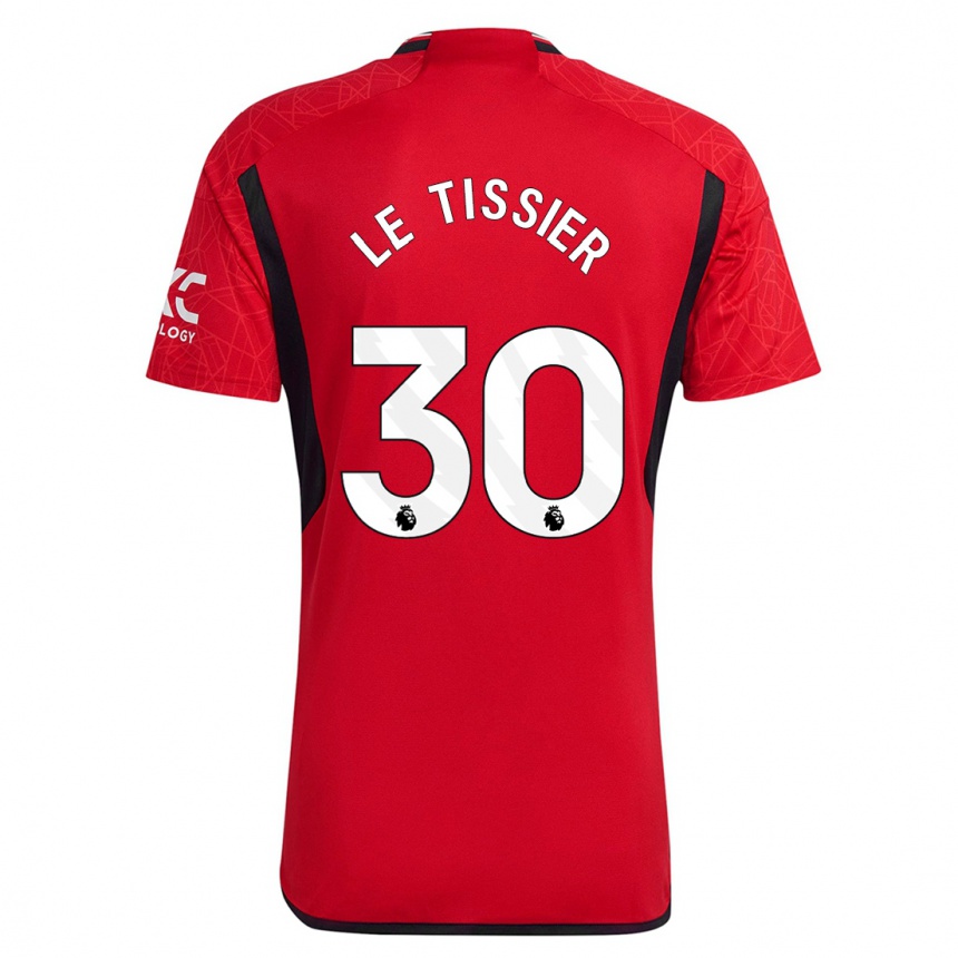 Kids  Maya Le Tissier #30 Red Home Jersey 2023/24 T-Shirt