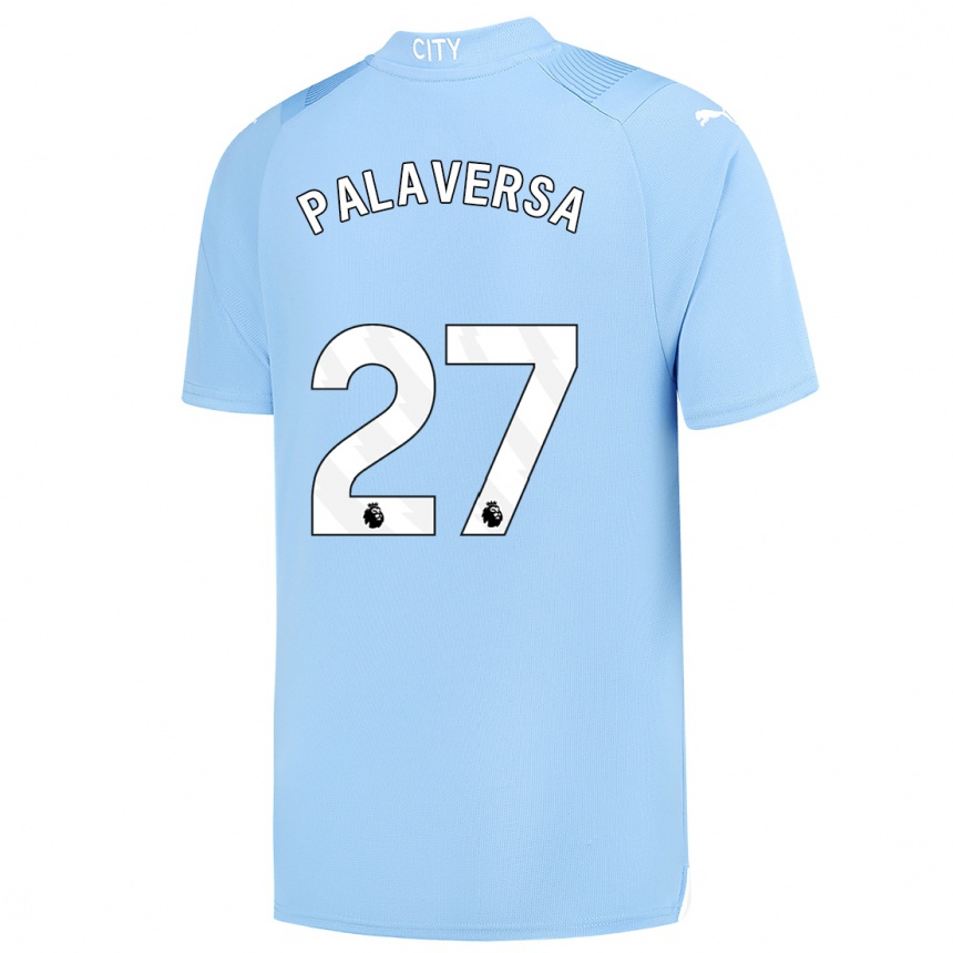 Kids  Ante Palaversa #27 Light Blue Home Jersey 2023/24 T-Shirt