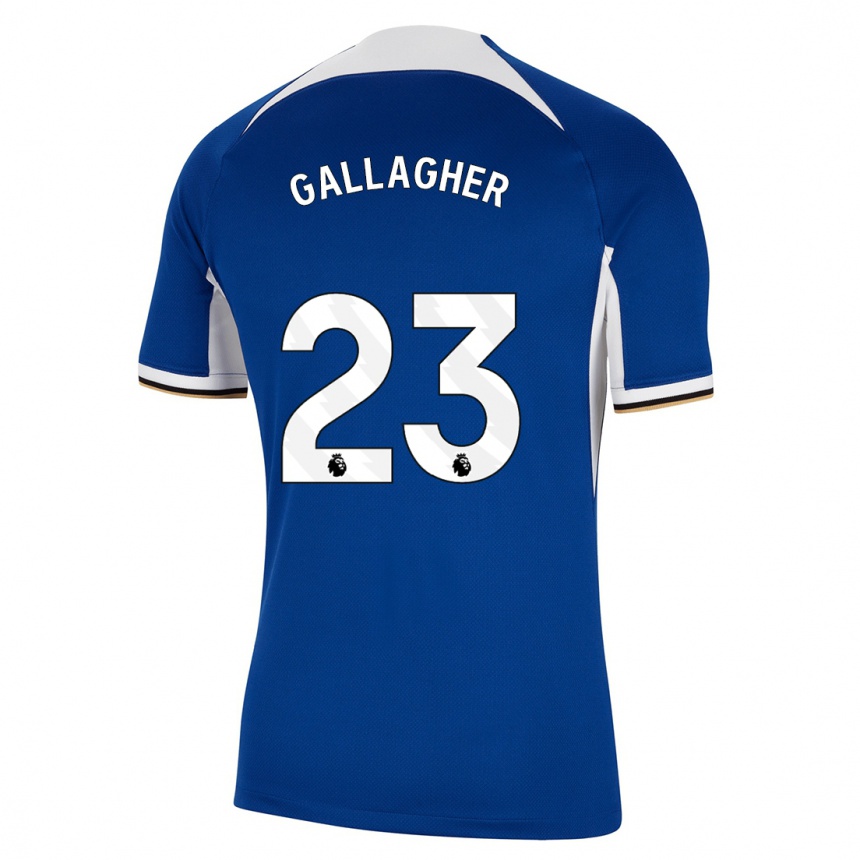 Kids  Conor Gallagher #23 Blue Home Jersey 2023/24 T-Shirt