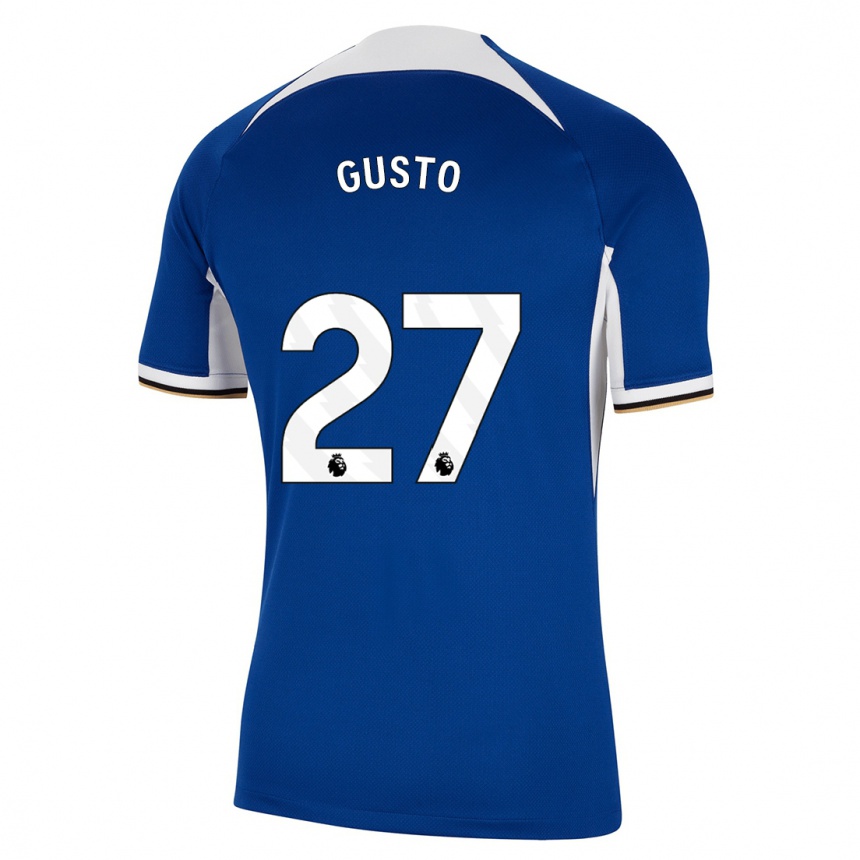 Kids  Malo Gusto #27 Blue Home Jersey 2023/24 T-Shirt