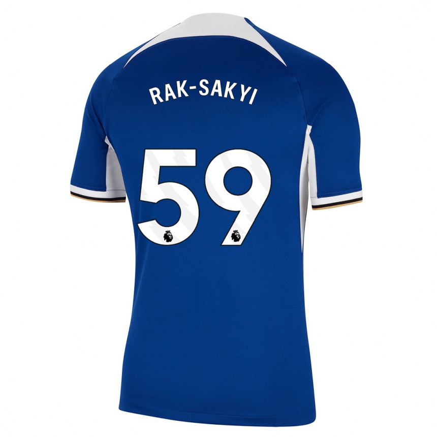 Kids  Sam Rak-Sakyi #59 Blue Home Jersey 2023/24 T-Shirt