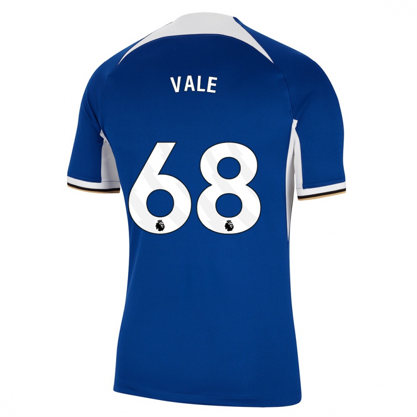 Kids  Harvey Vale #68 Blue Home Jersey 2023/24 T-Shirt