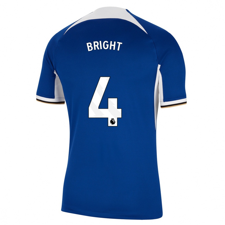 Kids  Millie Bright #4 Blue Home Jersey 2023/24 T-Shirt