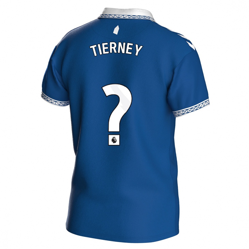 Kids Football Jack Tierney #0 Royal Blue Home Jersey 2023/24 T-Shirt