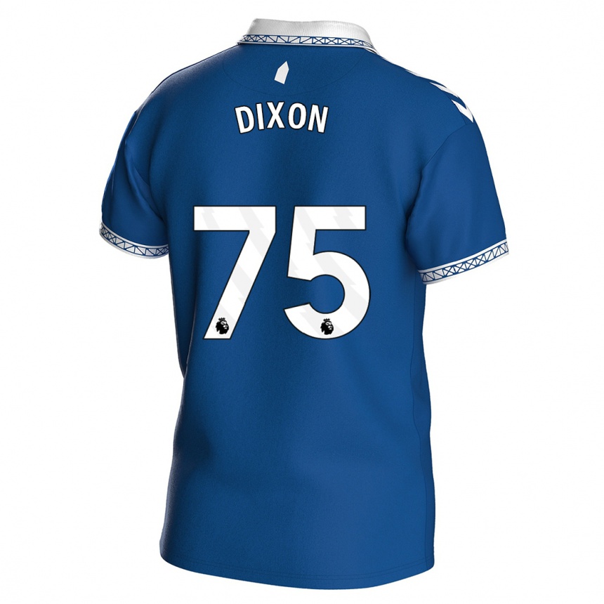 Kids Football Roman Dixon #75 Royal Blue Home Jersey 2023/24 T-Shirt