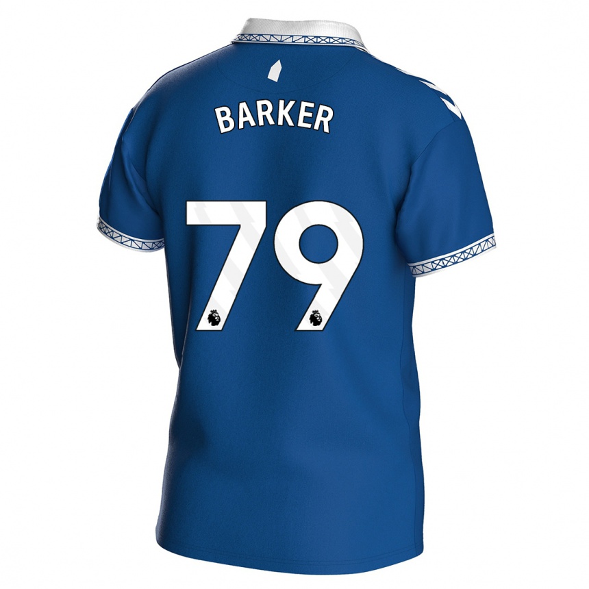 Kids Football Owen Barker #79 Royal Blue Home Jersey 2023/24 T-Shirt