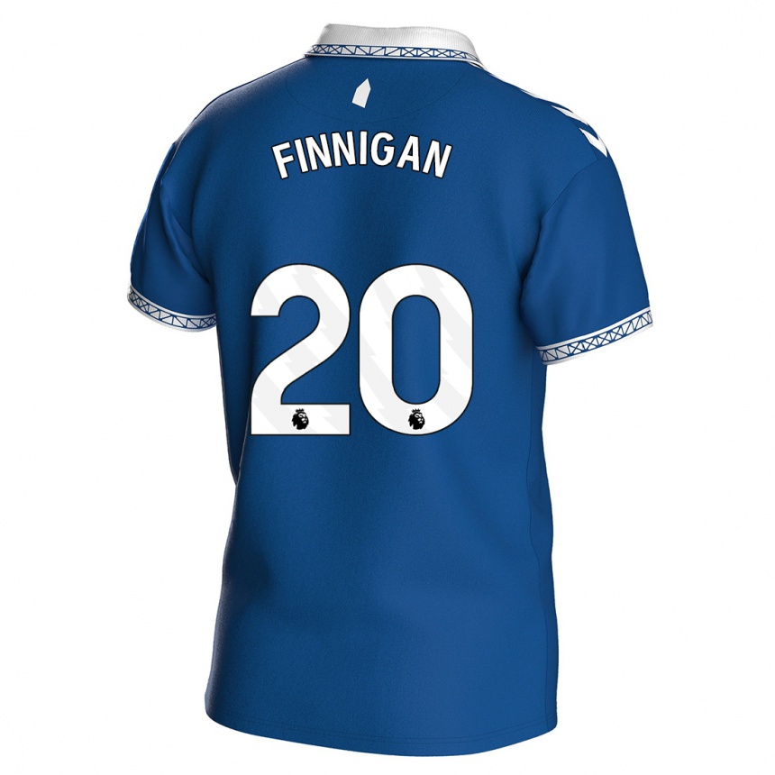 Kids Football Megan Finnigan #20 Royal Blue Home Jersey 2023/24 T-Shirt