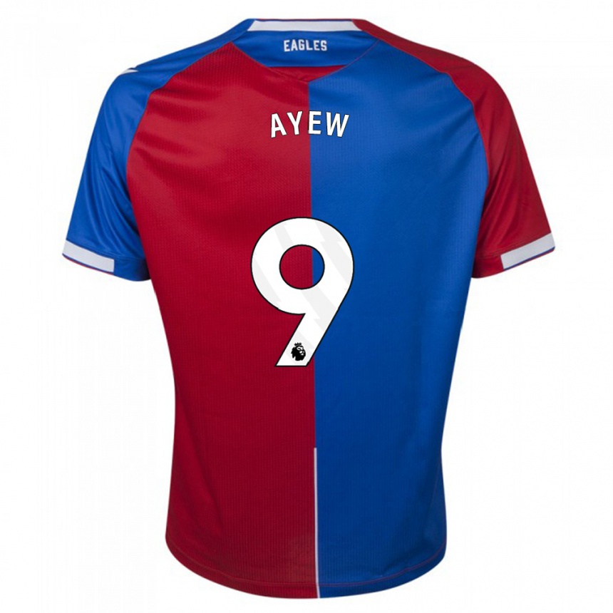 Kids Football Ayew #9 Red Blue Home Jersey 2023/24 T-Shirt