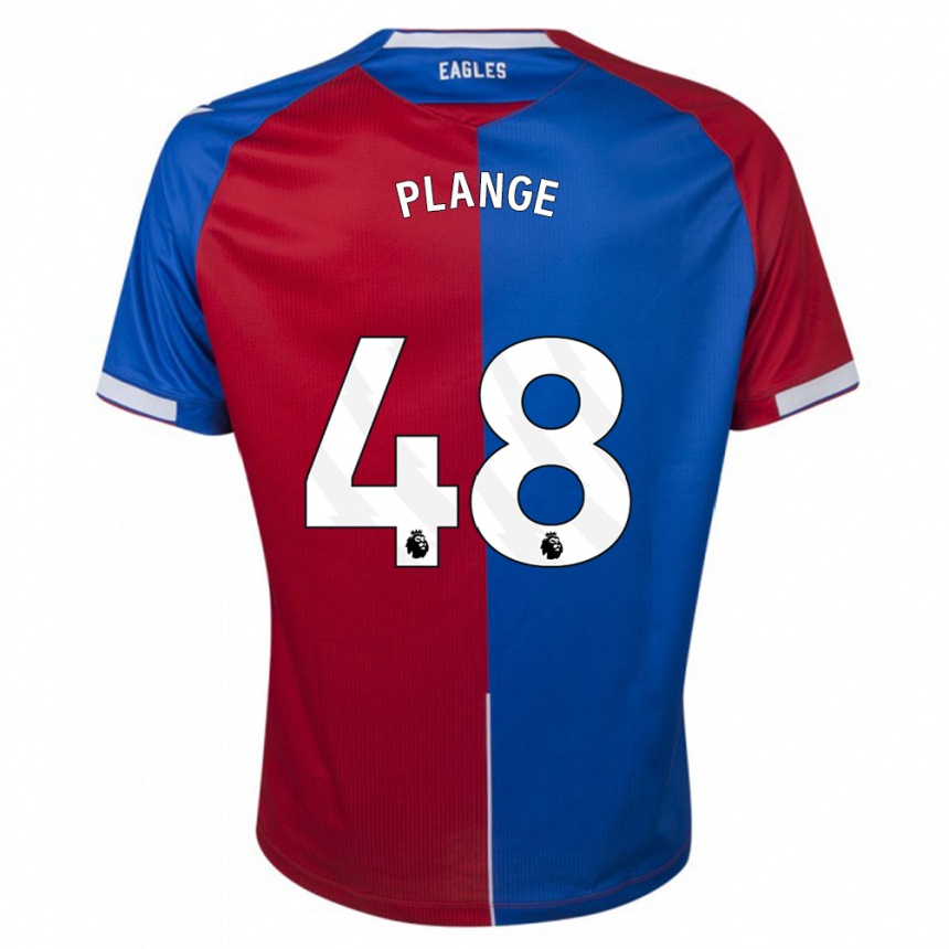 Kids Football Luke Plange #48 Red Blue Home Jersey 2023/24 T-Shirt