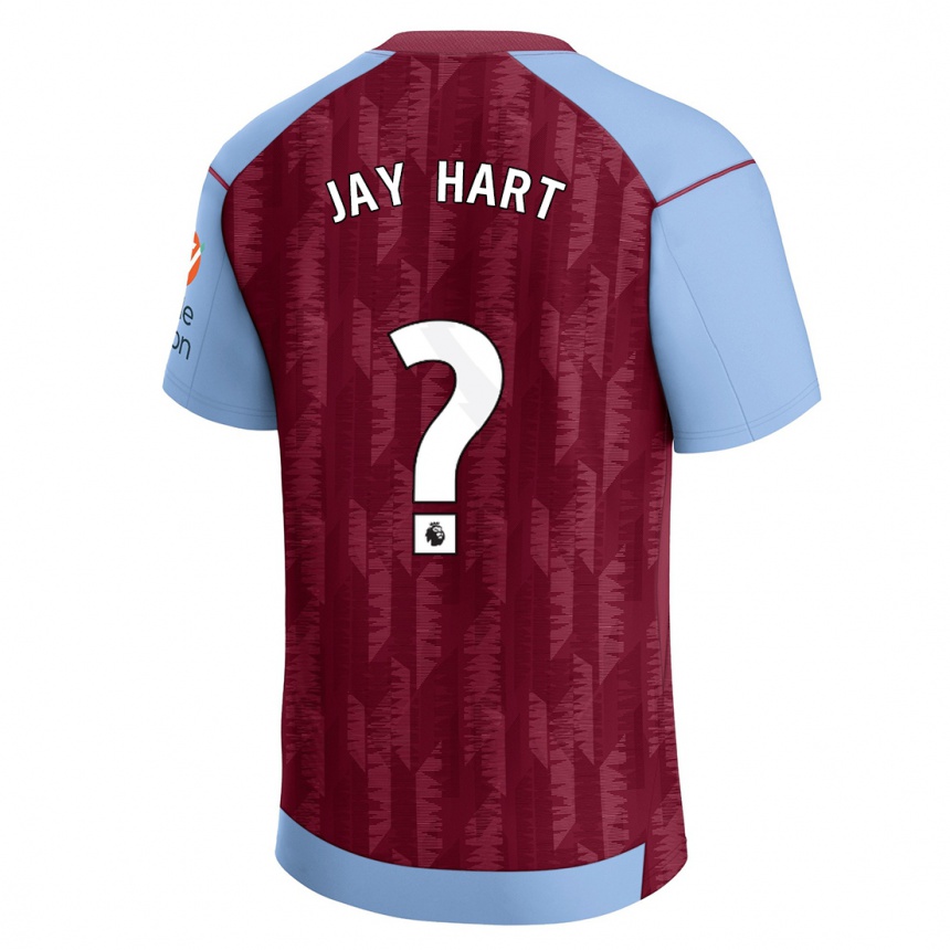 Kids Football Taylor Jay Hart #0 Claret Blue Home Jersey 2023/24 T-Shirt