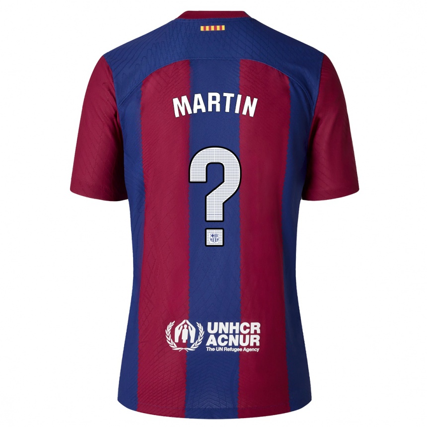 Kids  Antonio Martin #0 Red Blue Home Jersey 2023/24 T-Shirt