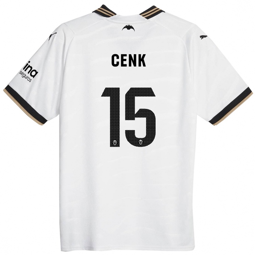 Kids Football Cenk Ozkacar #15 White Home Jersey 2023/24 T-Shirt