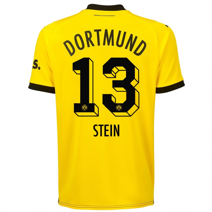 Kids  Daniel Stein #13 Yellow Home Jersey 2023/24 T-Shirt