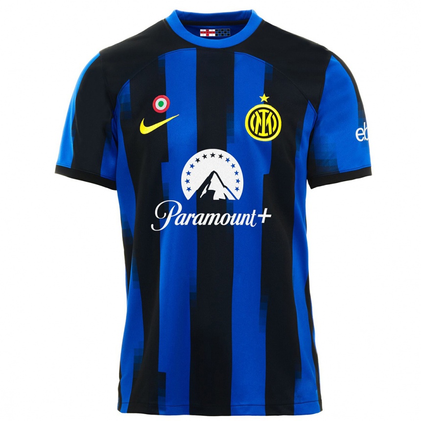 Kids  Samo Matjaz #19 Black Blue Home Jersey 2023/24 T-Shirt