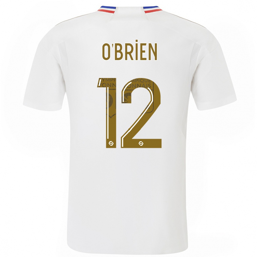 Kids  Jake O'brien #12 White Home Jersey 2023/24 T-Shirt