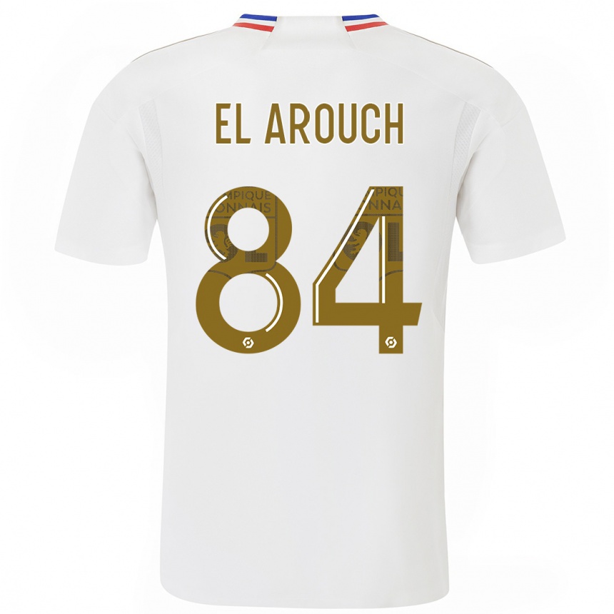 Kids  Mohamed El Arouch #84 White Home Jersey 2023/24 T-Shirt