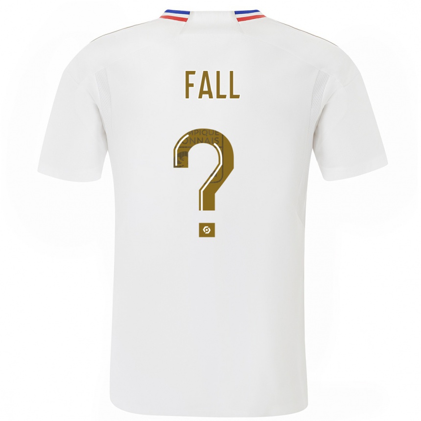 Kids  Ibrahima Fall #0 White Home Jersey 2023/24 T-Shirt