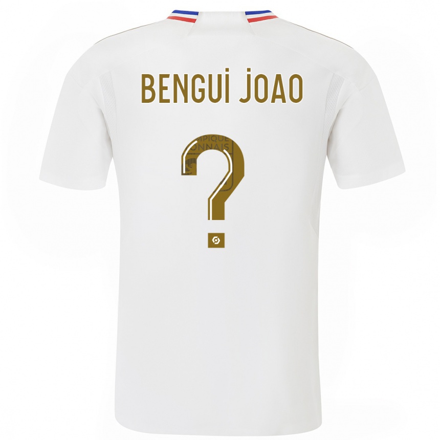 Kids  Justin Bengui Joao #0 White Home Jersey 2023/24 T-Shirt