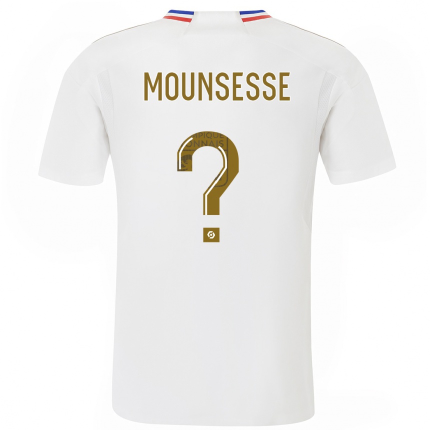 Kids  Jeremy Mounsesse #0 White Home Jersey 2023/24 T-Shirt