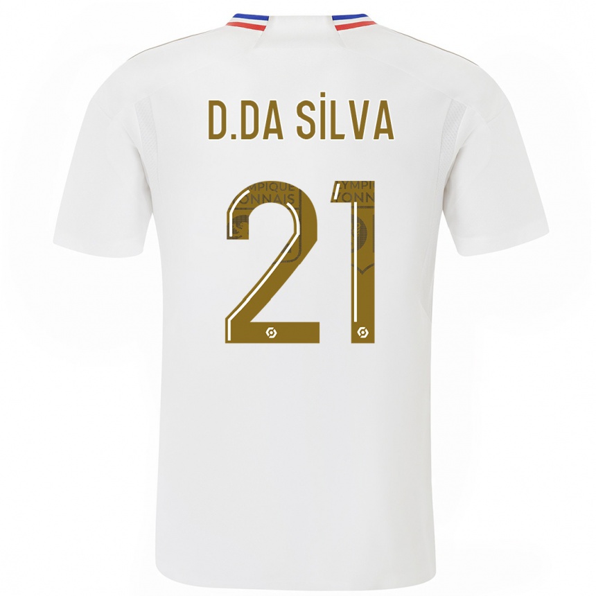 Kids  Damien Da Silva #21 White Home Jersey 2023/24 T-Shirt